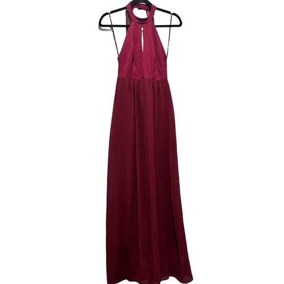 Lulus Dresses & Skirts - LULUS Women's Burgundy Long Dress SMALL